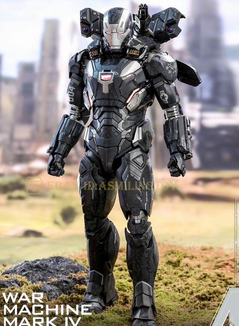 Hottoys Avengers 3 Iron Man MK4 War Machine Collectible Figure 1/6