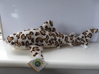Conservation Critters 20'' LEOPARDENHAI weiches Plüschtier Kuscheltier - Wildtierkünstler