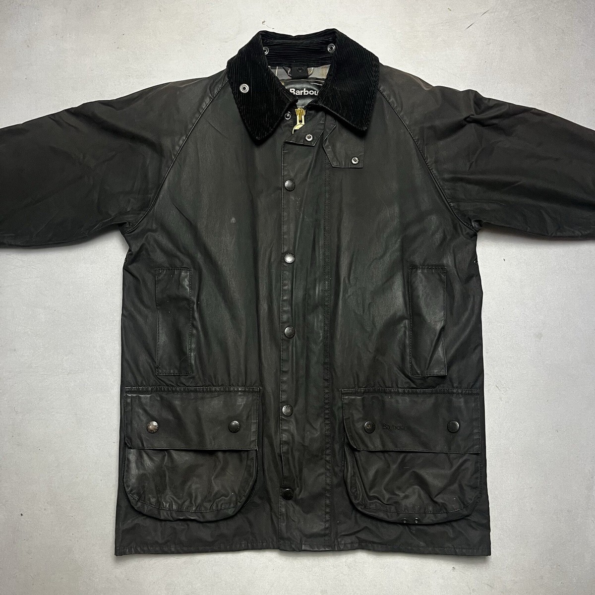 ジャケット・アウター Barbour CLASSIC BEAUFORT Barbour Classic Beaufort Wax Jacket - Olive - Murray's