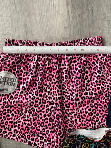 NEW Soffe Shorts Lot of 3 Cheer/Gym/Athletic Adult Large Fun Print and Plain - Picture 7 of 12