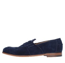 809/11 JP/DAVID Men's Blue Loafers  Slip On Aq06 jpda