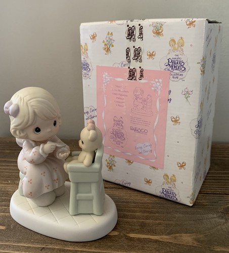 "RARO Firmado The Enesco Precious Moments Colleccionista 1994 MIEMBROS SOLO ""COMPARTIR"" - Imagen 10 de 12