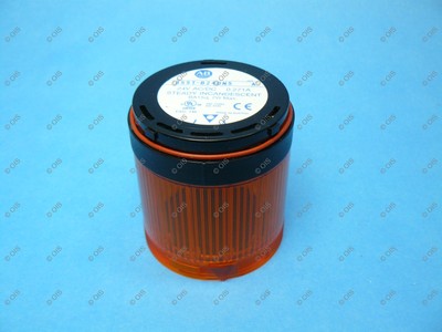 Allen Bradley 855T-B24DN5 Stack Light Module Steady Amber 24VAC/DC New