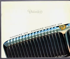 Daimler Six 4.0 & Double Six 6.0 X300 1995-1996 UK Market Sales Brochure