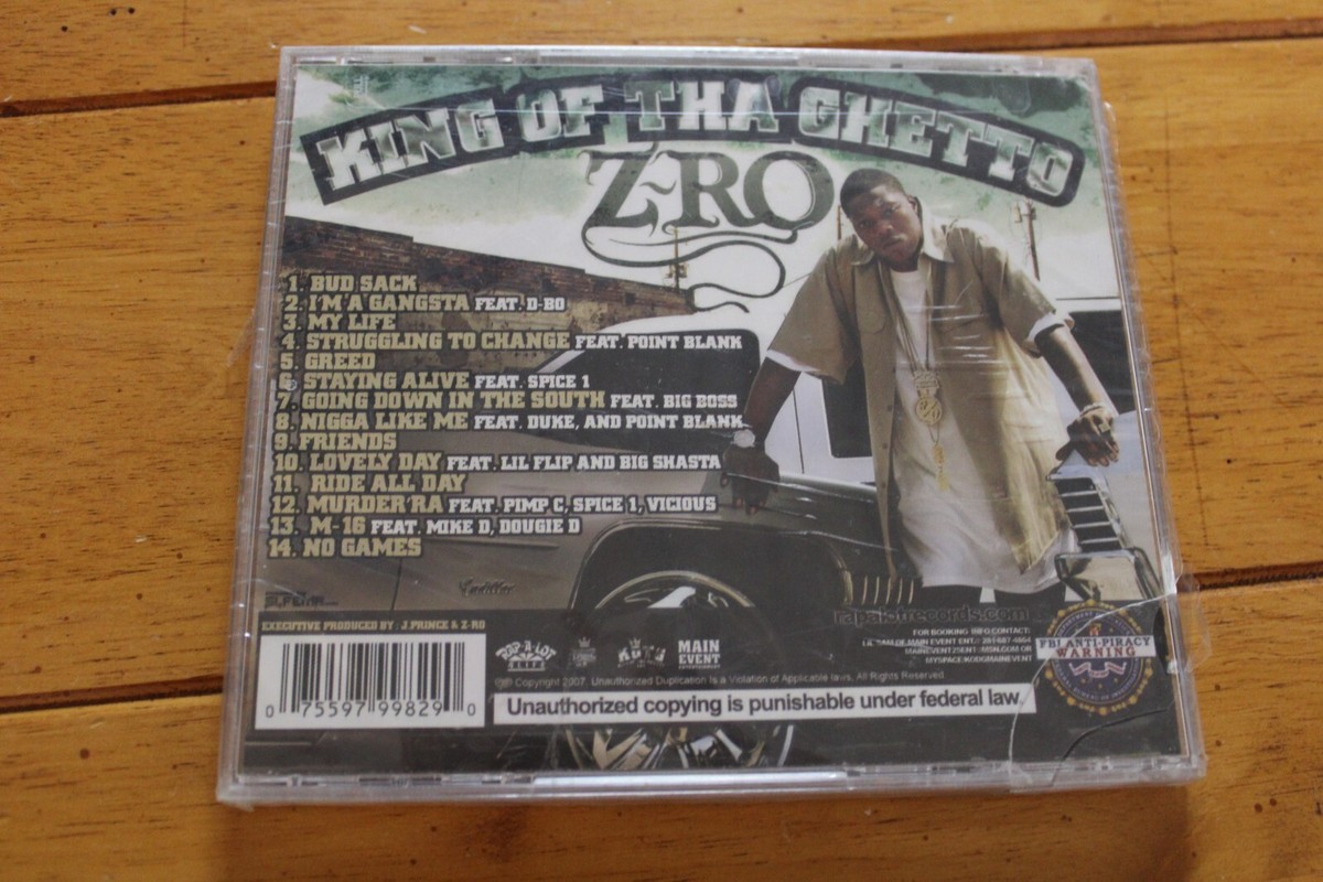 Z RO - KOTG POWER CD {PA} [NEW SEALED] CASE CRACKED / RIPS