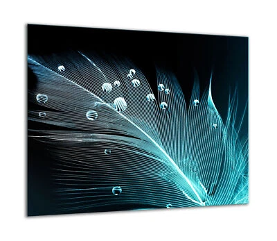 TMK Placas de cubierta de cocina cubierta de vitrocerámica protección contra salpicaduras vidrio 60x52 cm moderno