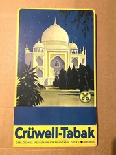 Poster Espositore Anni 20 Originale Tedesco Cartone Cm 41x24 CRUWELL