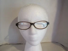 Norma Kamali 7280 BROWN SHIMMER  Eyeglass Frames 52-14-135  FLEX HINGES E848