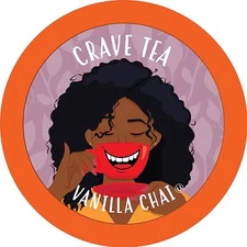 Crave Beverages Vanilla Chai Tea Pods,Compatible Keurig 2.0 K Cup Brewers, 40 ct