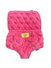 Build A Bear Workshop BABW Pink Hearts Carrier Backpack Adjustable Straps Toy
