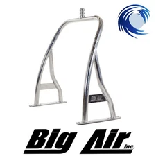 Big Air Universal Rear Pontoon Wakeboard Tower Polished  - WAKE ESSENTIALS