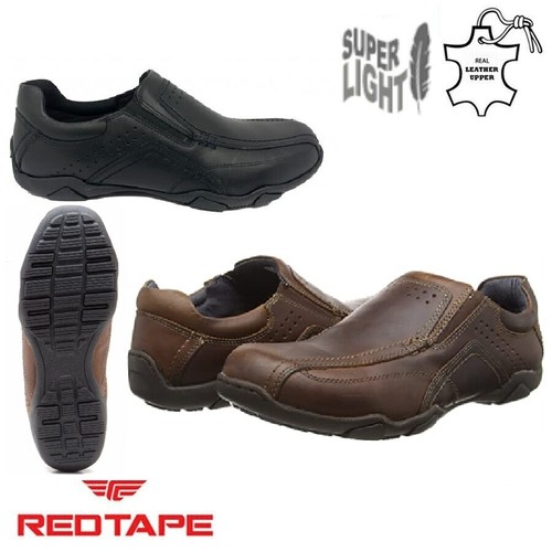 Mens Red Tape Real Leather Wide Fit 