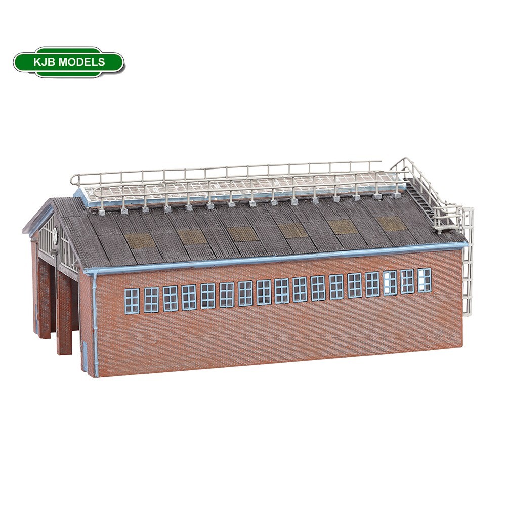 N Gauge Farish Scenecraft 42-017B Modern Servicing Depot Blue