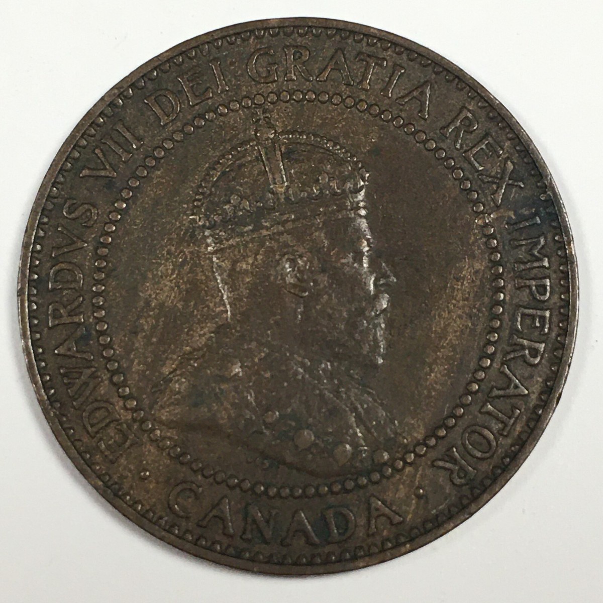 値下げ‼️台湾製【未使用・美品】Madin T-133 ｜定価約9万円→2万5千円 1909 Canada 1 Cent Penny - Edward VII - About Uncirculated (AU) KM