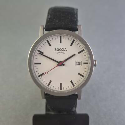 Stilvolle Boccia Titanium Armbanduhr   Robustes Design für den Alltag