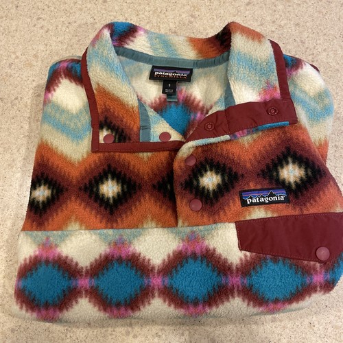 Women's Patagonia Synchilla AZTEC Snap-T Fleece Pullover Size S - Picture 5 of 5