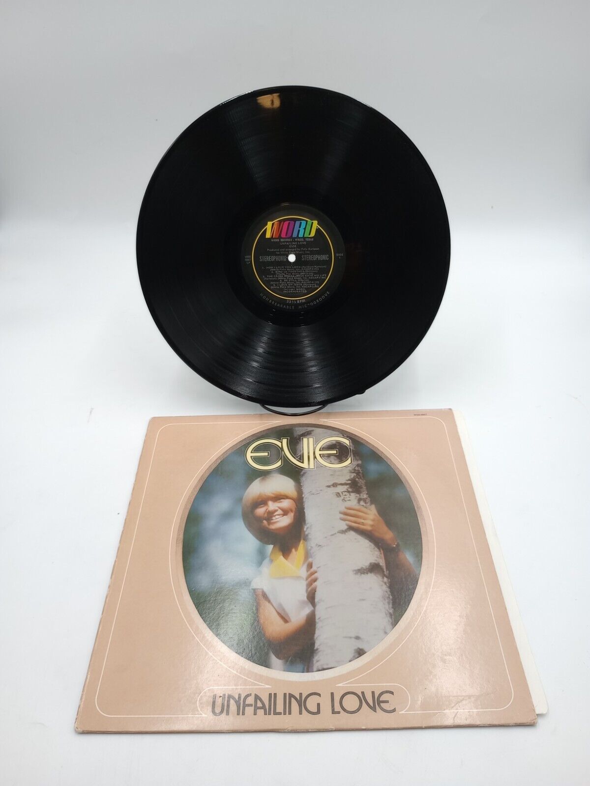 BOXDG25 Evie Unfailing Love LP  Word WSB-8867  1981 Australia