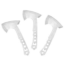 3 Pack Throwing Axes and Tomahawks, Full Tang Axe Recreation Competition Game