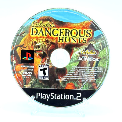 Cabela's Dangerous Hunts (2003)  PlayStation 2 Game  Disc Only  Play Tested