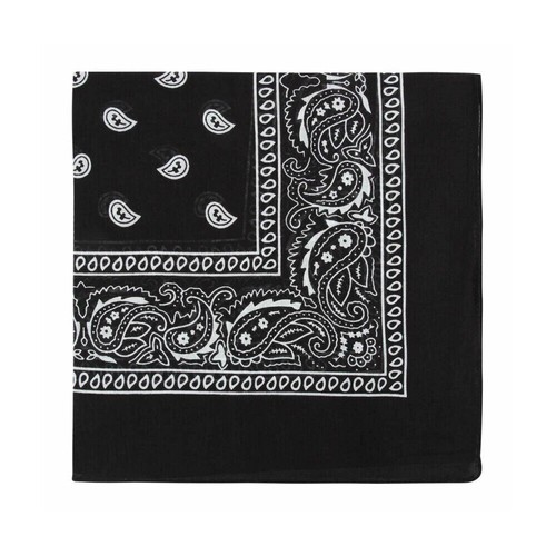 1-2 Stück Bandana 100 % Baumwolle Paisleymuster doppelseitiger Schal Kopf Hals Gesichtsmaske - Bild 29 von 41