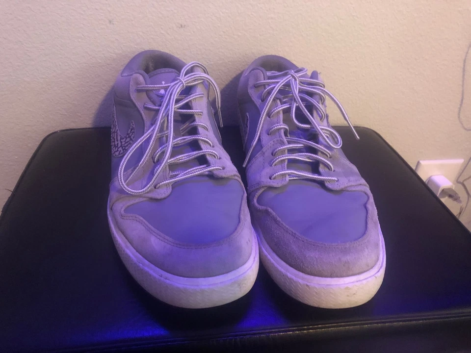 Air Jordan Retro V.1 Cool Gris Antracita Blanco Para Hombre Talla 11 481177-010 Nike 1 Foto 3 de 4