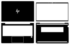 Carbon Vinyl Sticker Skin Cover for HP Elitebook 640 G10 Laptop Decals Guard