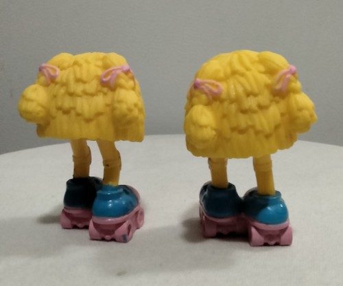 VTG 1989 McDonald's Yellow head With Pink Roller skates Fry Guys. - Picture 3 of 6