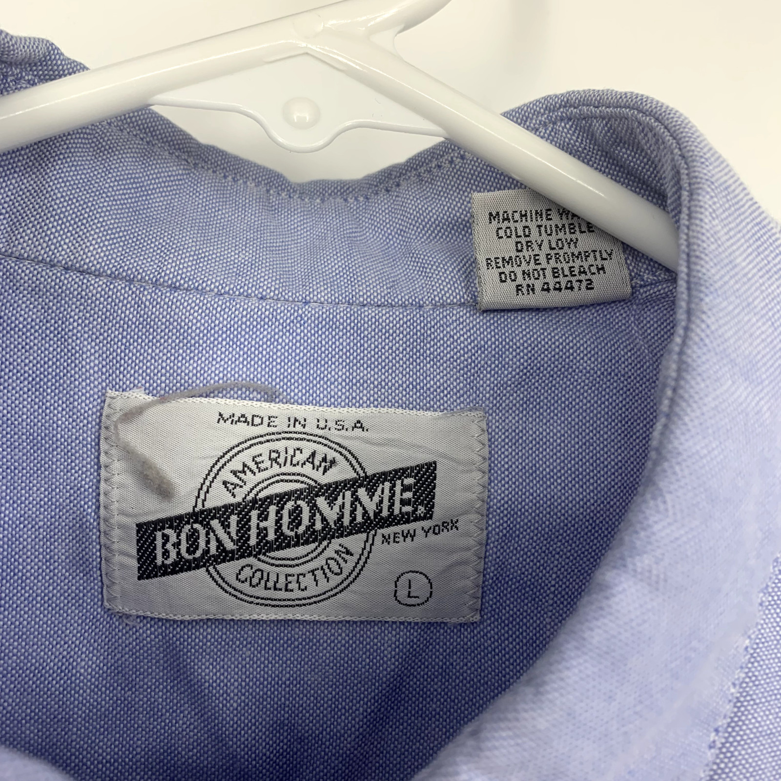 Vintage Bon Homme American Collection Mens Button Dow… - Gem
