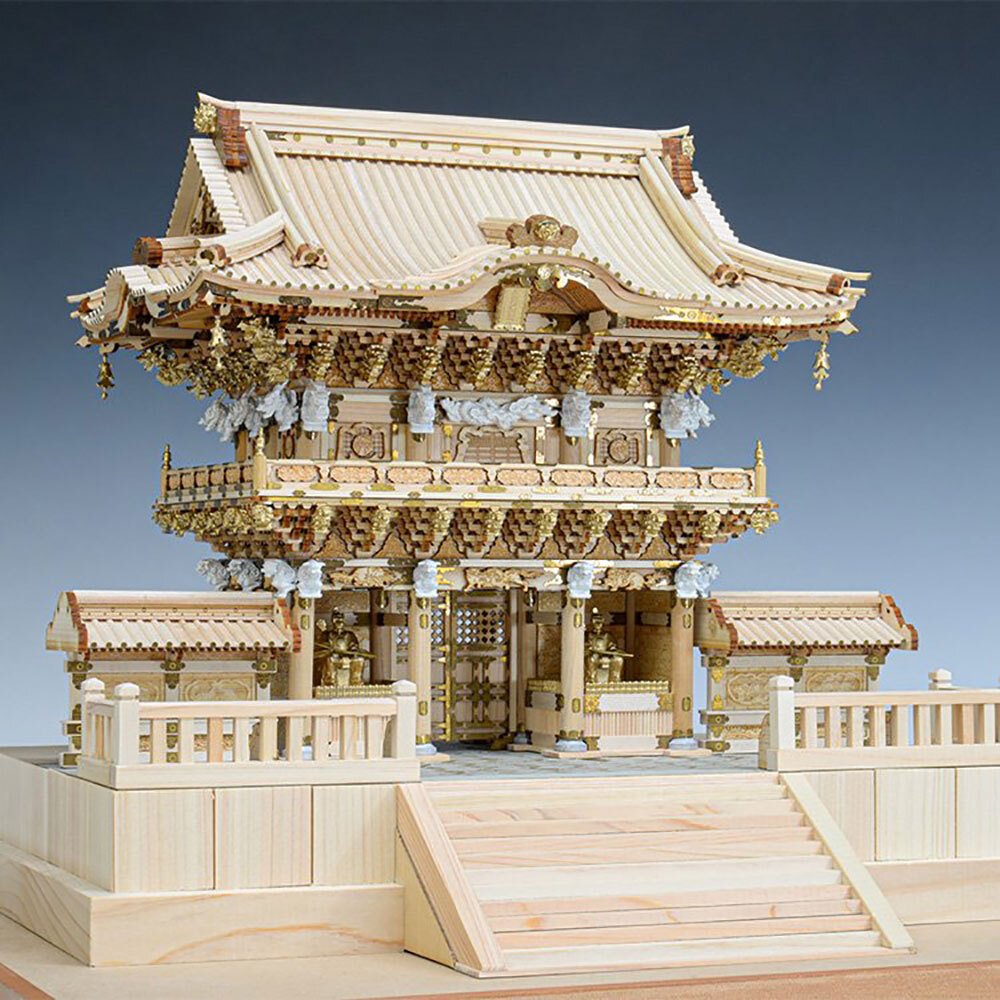 Woody JOE 1/50 Wooden Architecture Model Kit Nikko Toshogu