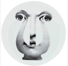 NIB PIERO FORNASETTI Tema  Variazioni/T V "Julia" Lina Cavalieri Face Plate 56