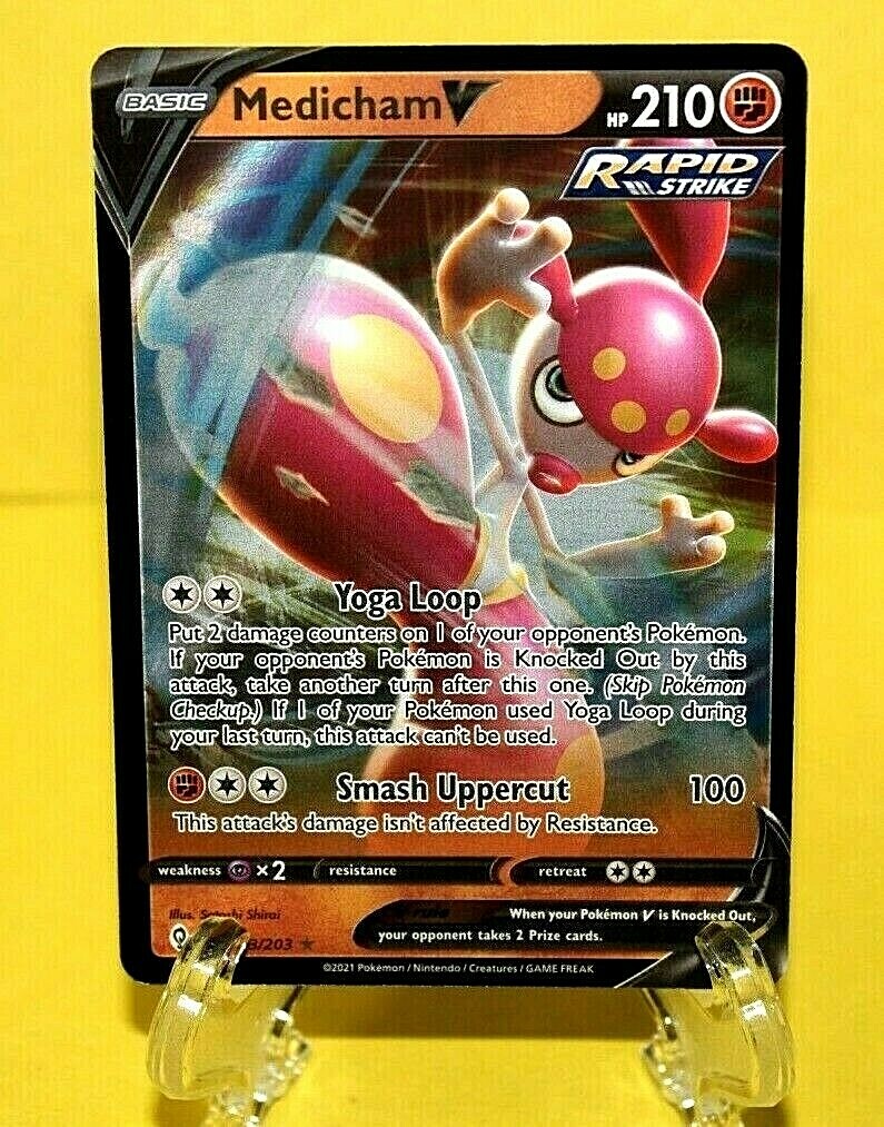 medicham v pokemon card value Medicham V - 083/203 Ultra Rare