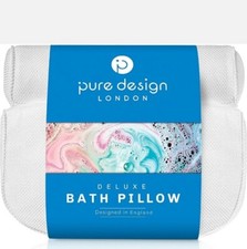 Bath Pillow for Tub Neck Back Support Powerful Suction Cups NEW
