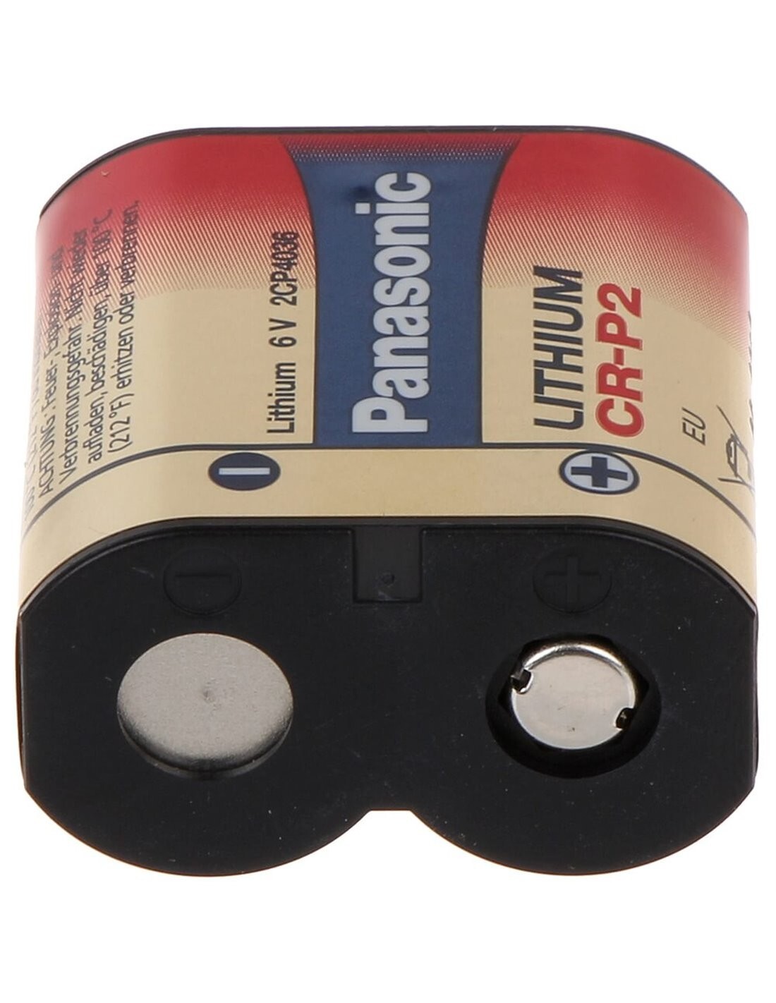 2 Panasonic Lithium Power 223 CRP2 Battery 6V Dl223 El223AP Exp 2030