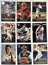 1995 Upper Deck ELECTRIC DIAMOND Silver MLB Cards - Pick From List (226 - 450)