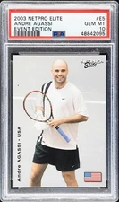 2003 Netpro Elite Andre Agassi Event Edition #E5 PSA 10