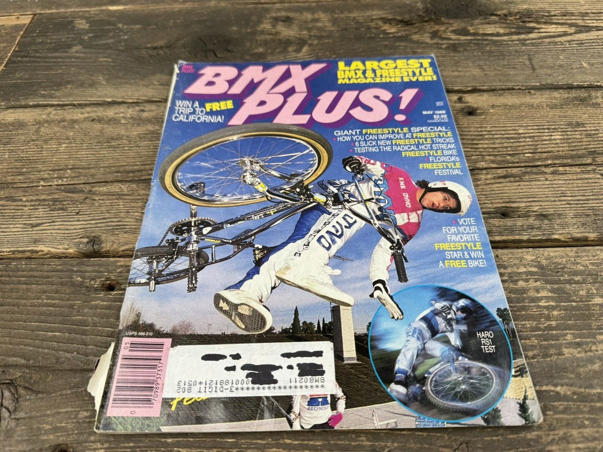 May 1988 Bmx Plus Magazine OLd School Vintage | eBay