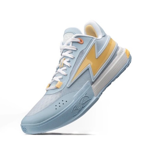 Flash Way of Wade Wow Basketball Shoes 10.5 Li-Ning New ZEN Blue Yellow Limited - Picture 10 of 17