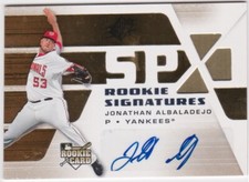 2008 SPx Baseball Autograph Redemption Checklist 8