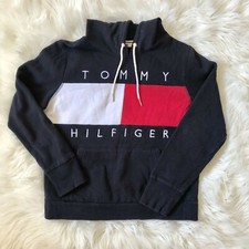 Tommy Hilfiger Spellout Hoodie Sweatshirt Youth M