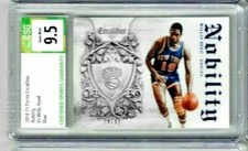 2014 Panini Excalibur Willis Reed Blue Nobility CSG 9.5