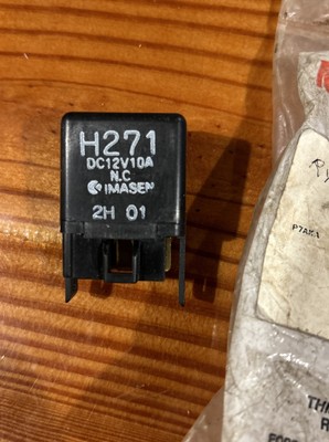 A/C Condenser Fan Motor Relay-Relay Assembly Cooling Fan  