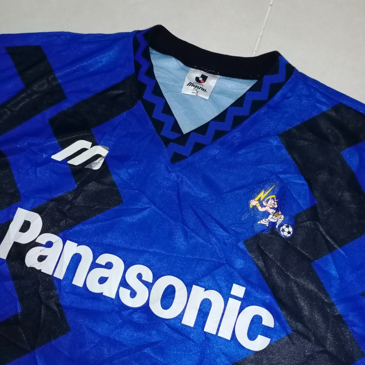 GAMBA OSAKA MATCH PLAYER ISSUE JERSEY MIZUNO 1993 1994 1995