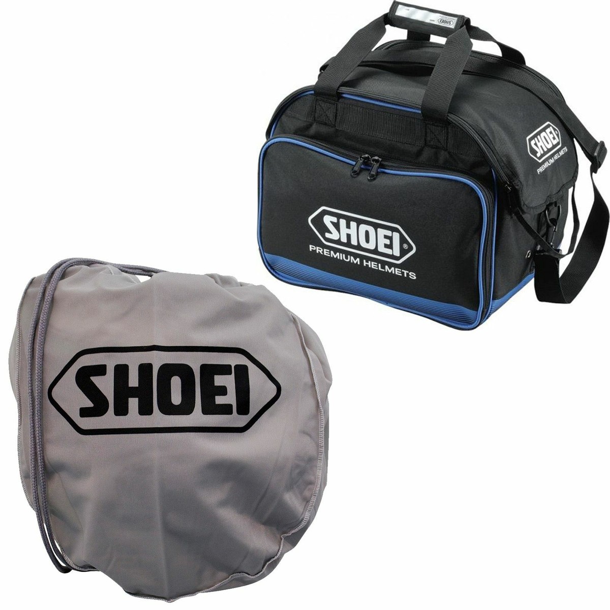 Genuine Shoei Fleece Lined Motorcycle Helmet Racing Bag or