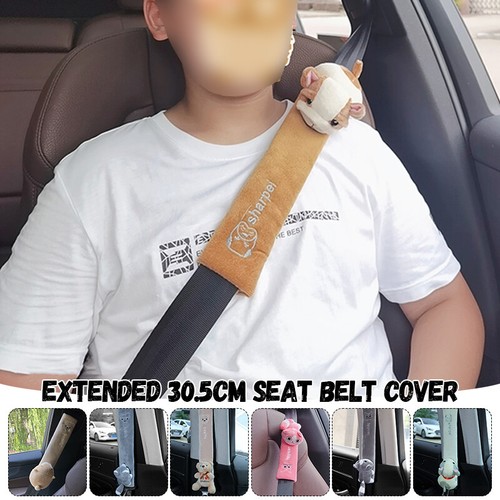 Cubierta de cinturón de seguridad de coche alargada dibujos animados universal auto almohadilla para el hombro - Imagen 1 de 27