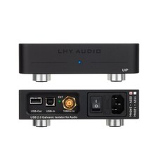 LHY Audio Black UIP Hi-end USB2.0 Audio Galvanic Isolator ADuM4165