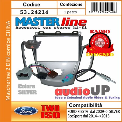 Verkleidung Montage Radio Ford Fiesta 2009> Rahmen X Radio Chinese+Zubehör
