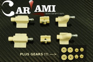 Jaguar X-type Headlight Adjuster Repair Kit with gears 2 sets | eBay