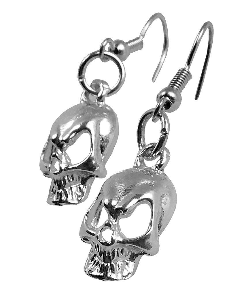 Minott Bisutería Pendientes Mujer Pendientes Calavera 12196