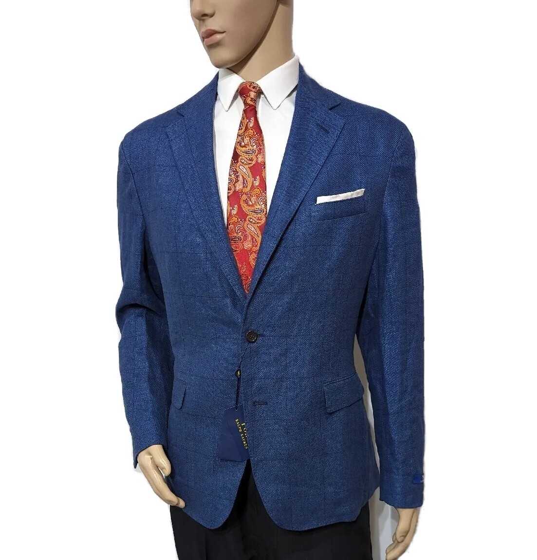 BNWT Ralph Lauren Polo Mens Slim Fit Linen Cotton Blazer UK 44R