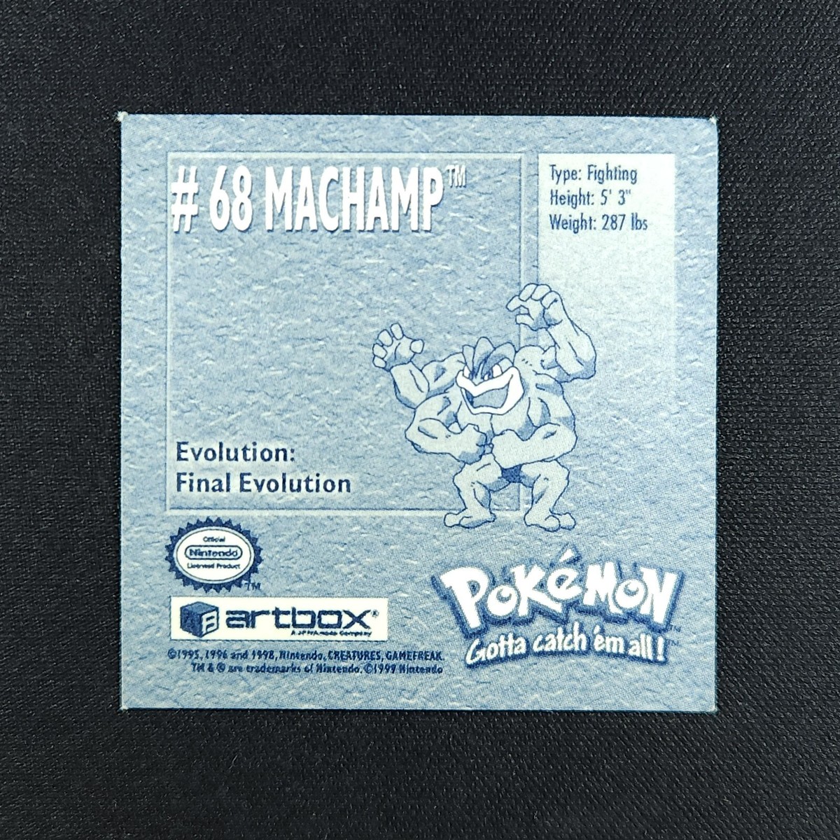maco♡♡♡ Machamp 68 - Artbox Series - Pokemon Sticker | eBay